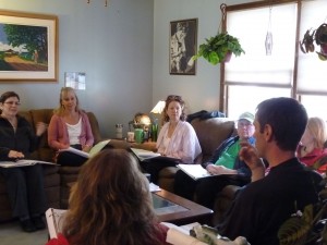 One of our small-group EFT trainings