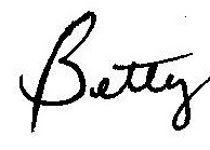 signature first name